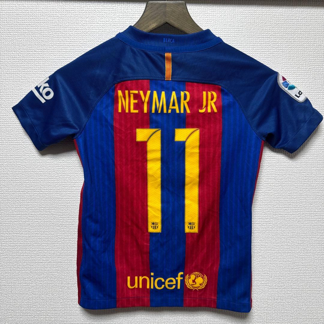 NIKE 2016 バルセロナ ジュニア 半袖ユニフォーム ネイマール ナイキXS SS NIKE SPORTSWEAR