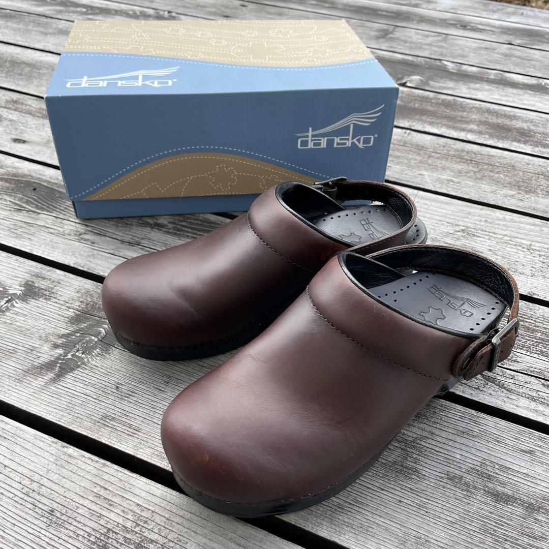 【美品】ダンスコ イングリッド アンティークブラウン size:37
