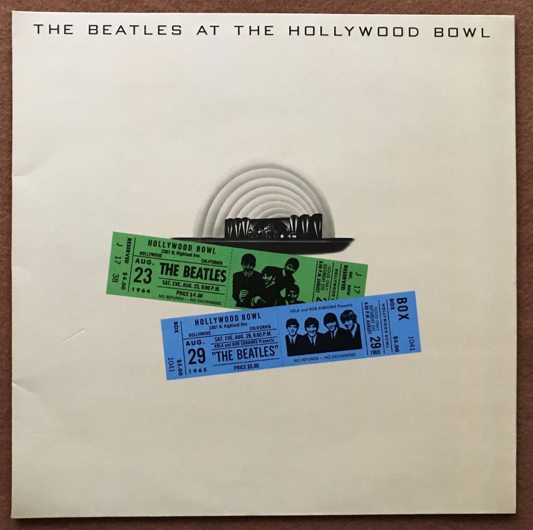 UK最初期盤！THE BEATLES At The Hollywood Bowl - 洋楽新しい