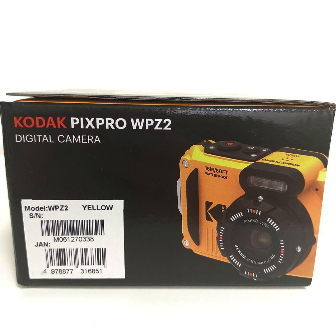 新品 ★コダック 防水 防塵 耐衝撃デジタルカメラ PIXPRO WPZ2