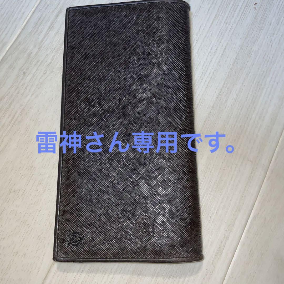 ダンヒル長財布　ブラウン
