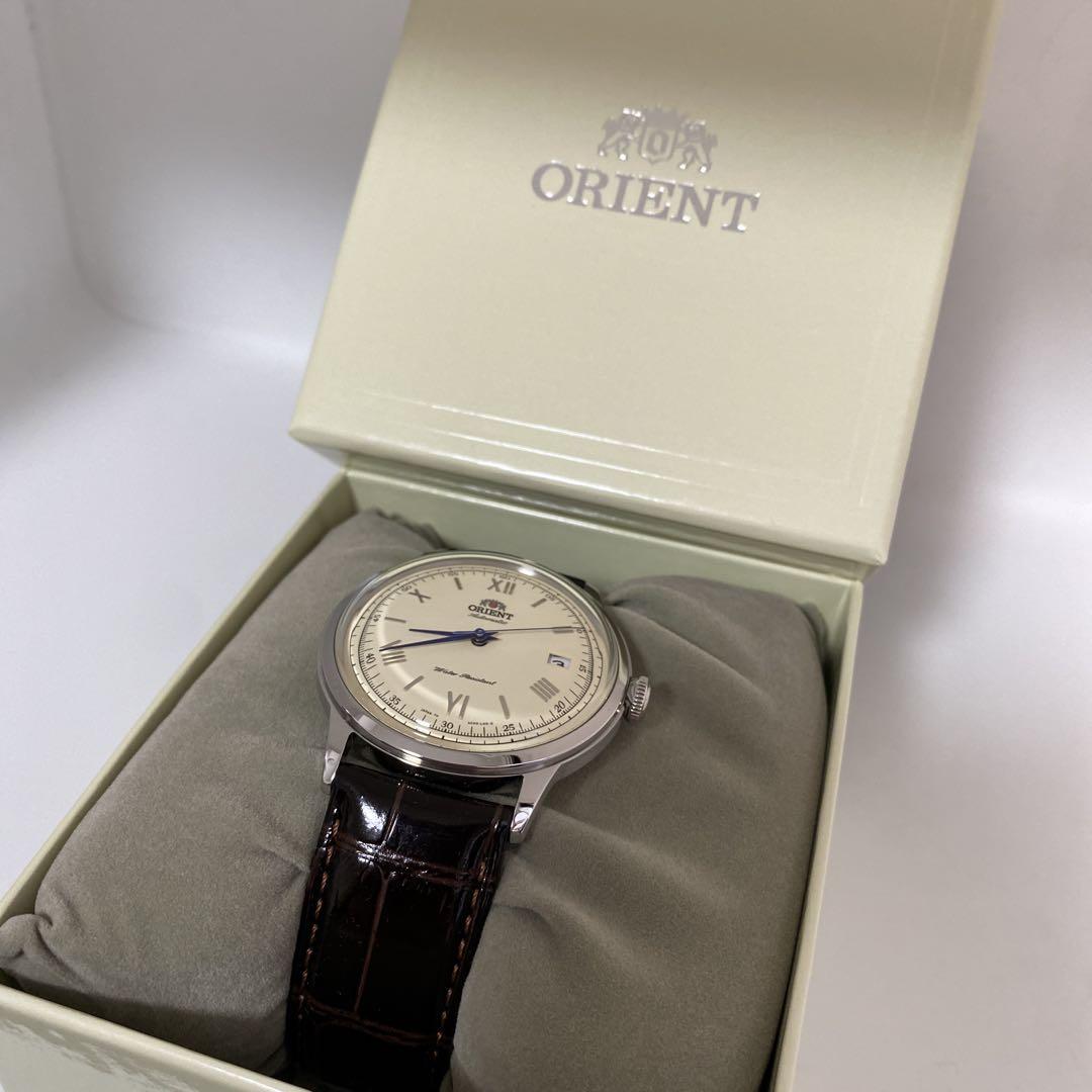 ORIENT　AC00-C1-B 自動巻 自動巻き 時計 アイボリー文字盤
