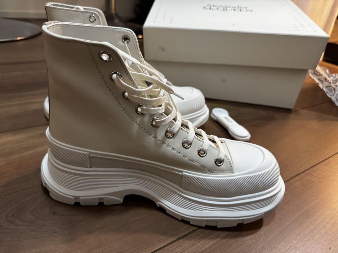 【v】Alexander McQueen ハイカットスニーカー ブーツ