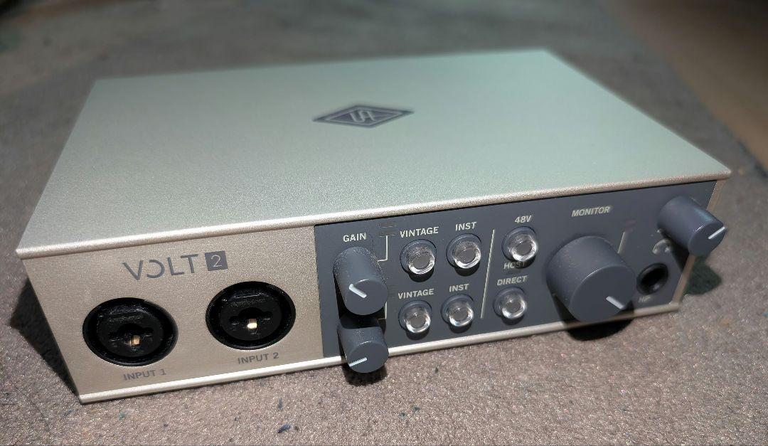 Universal Audio VOLT 2 オーディオインターフェイス