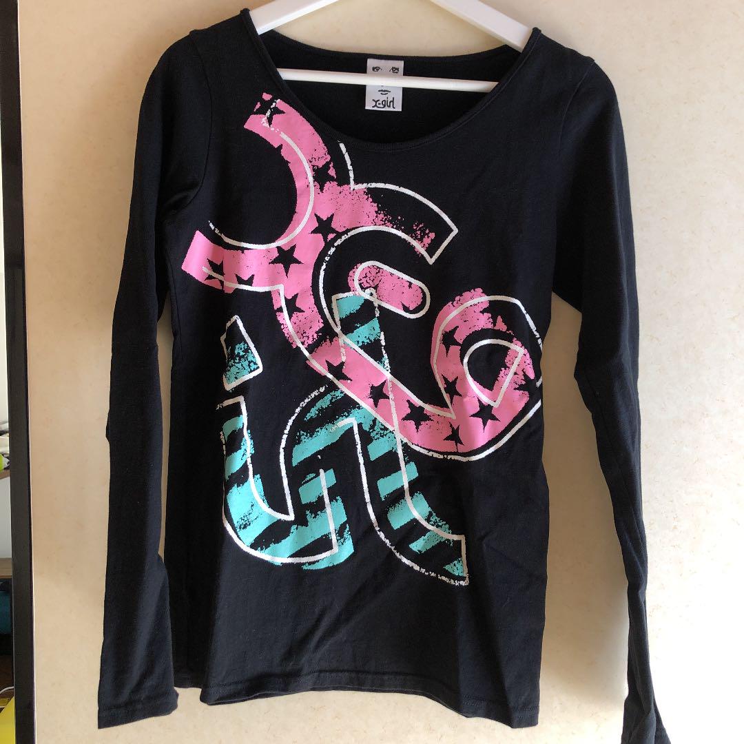 美品 エックスガール ロンT 長袖 X-GIRL 美品 エックスガール ロンT 長袖 X-GIRL