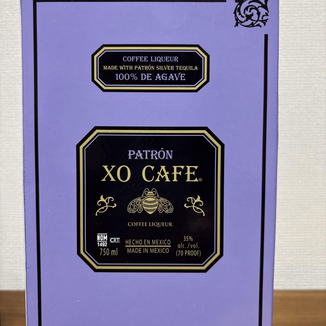 廃盤品　PATRÓN XO CAFE コーヒーリキュール 750ml Patron XO Cafe The Exquisite Coffee-Flavored Tequila