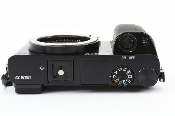 ショット数極小486回】ソニー SONY α6000 ボディ 元箱付 ショット数極小486回】ソニー SONY α6000 ボディ 元箱付