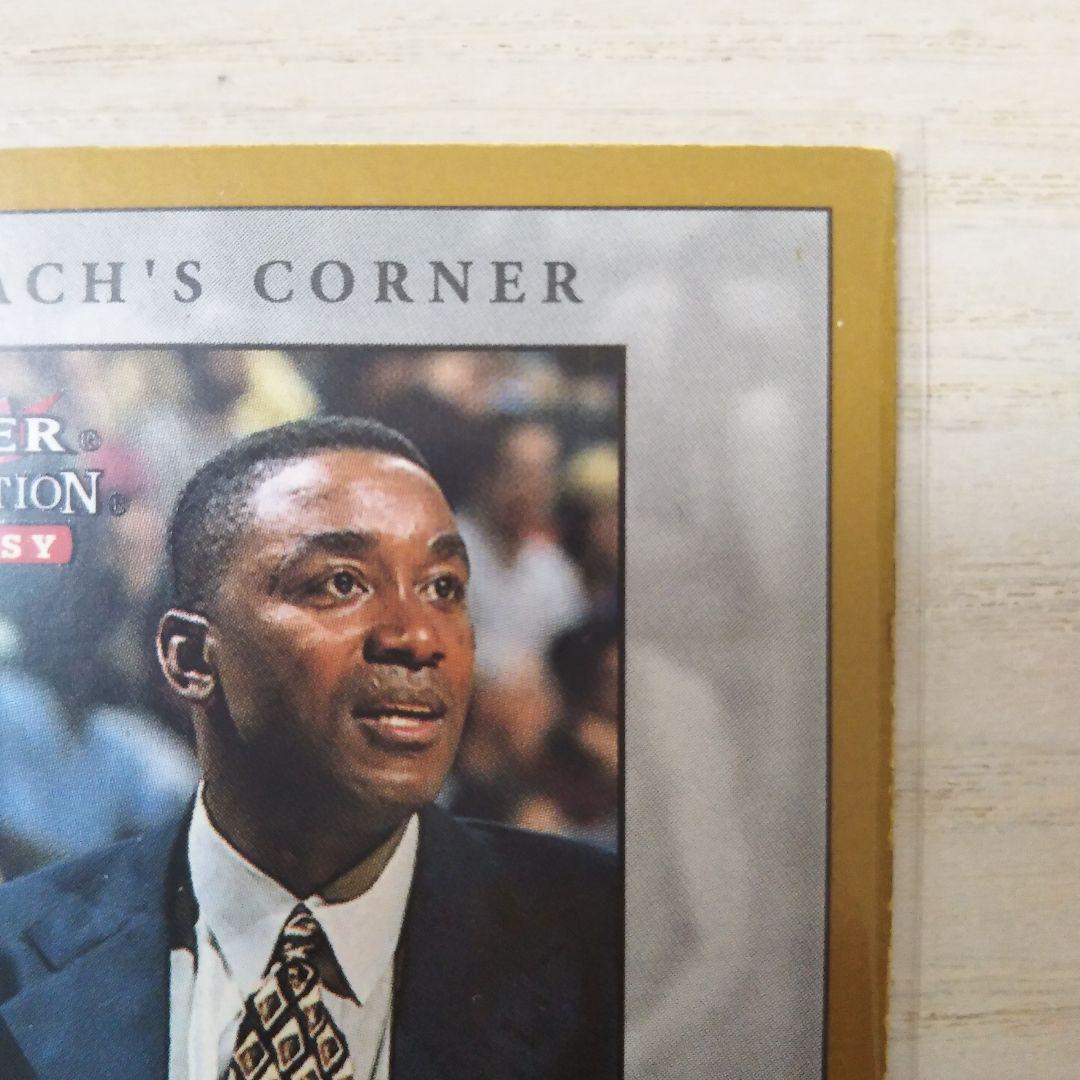 ISIAH THOMAS COACH'S CORNER 直筆サイン 直書き