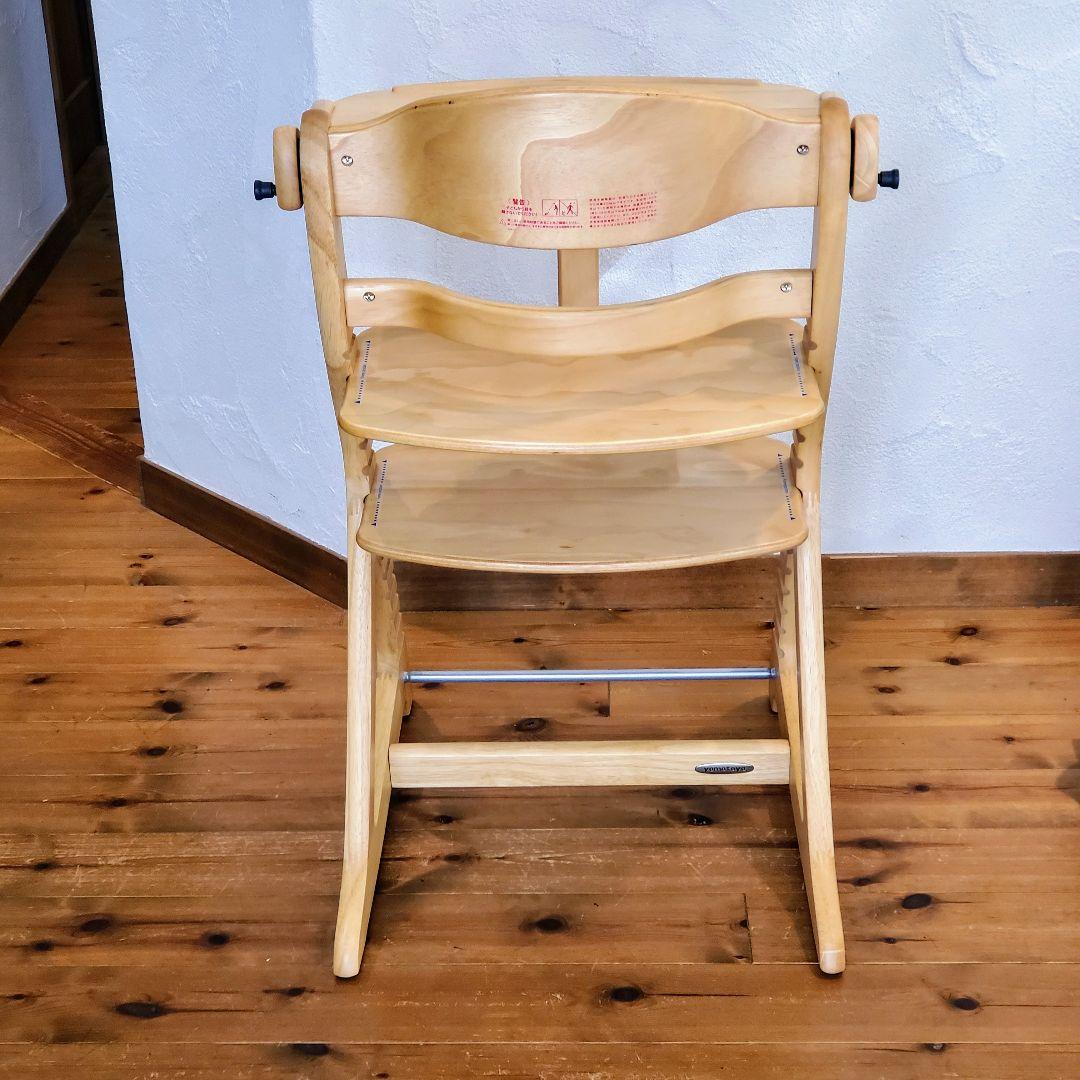 【美品】 大和屋 すくすくチェアスリムプラス テーブル付