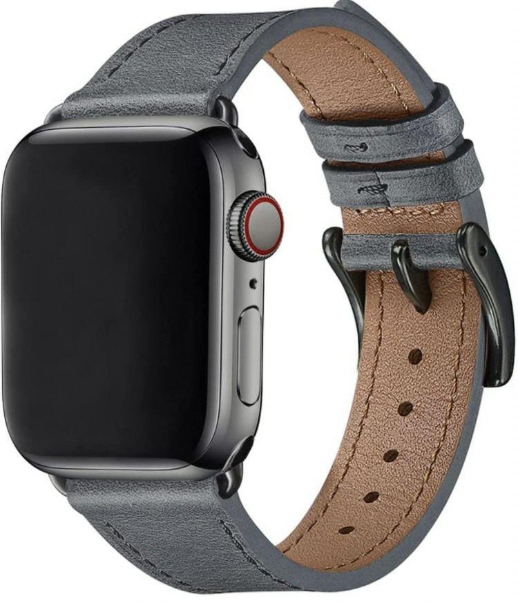 ㉚新品 42 44 45㎜ アップルウォッチ 用 本革 ベルト 互換品 全世代