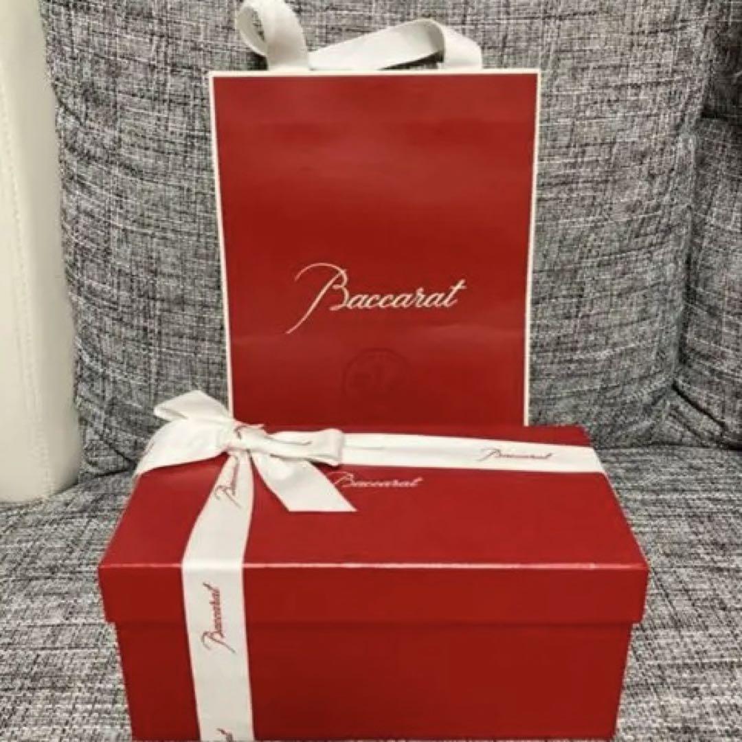 Baccarat クリスタルグラス 2個セット ギフトボックス付き