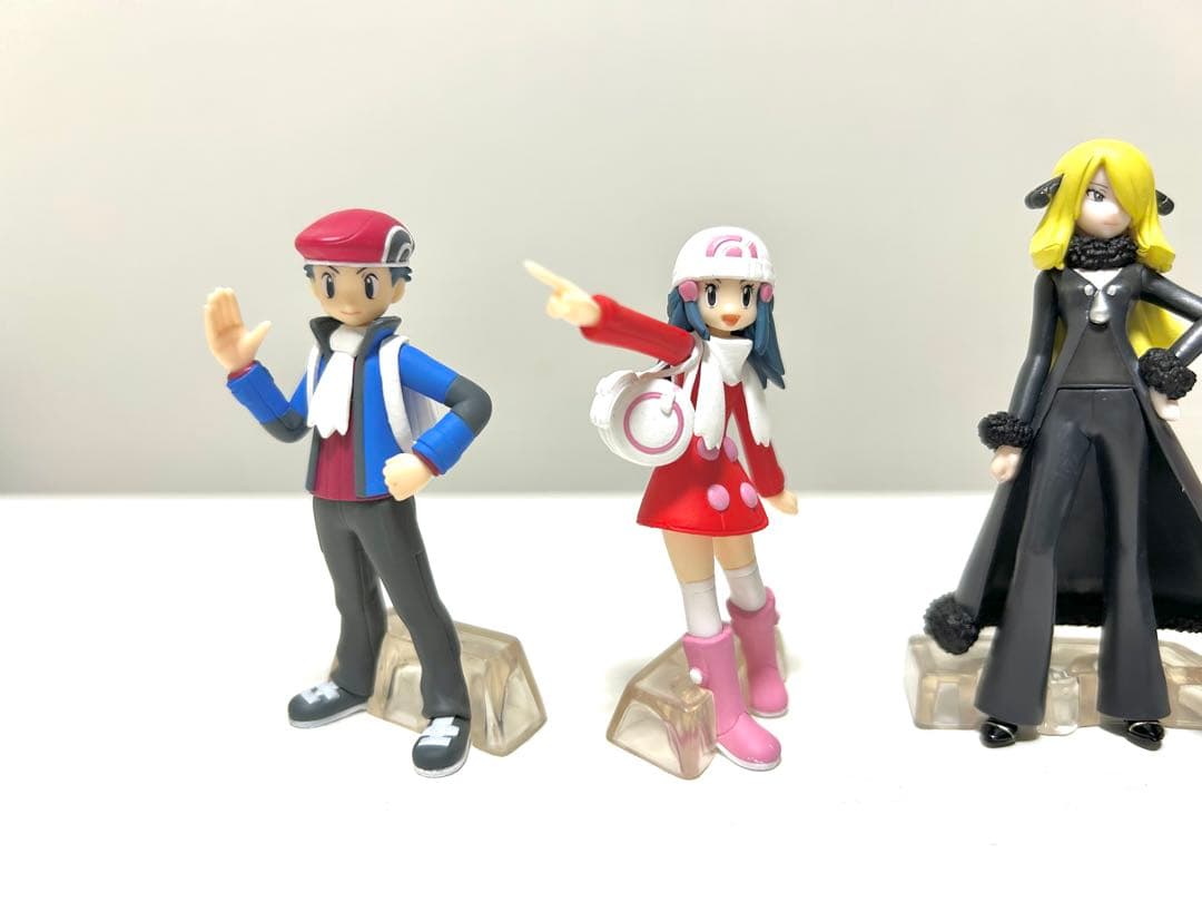 ポケモンスケールワールド シロナ コウキ ヒカリ セット フィギュア シンオウ