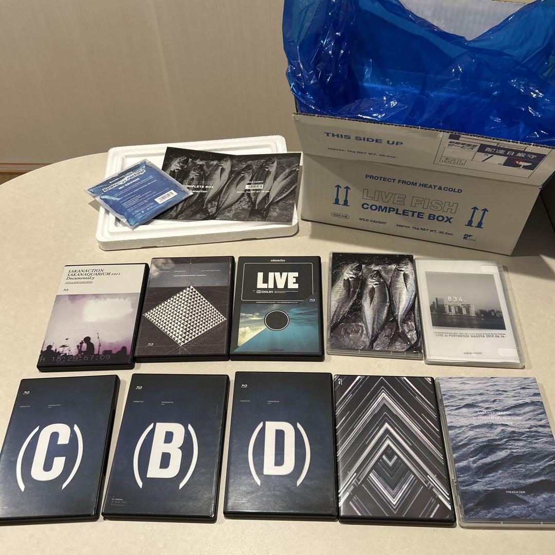 サカナクション　LIVE FISH COMPLETE BOX 商品詳細ページ | sakanaction ONLINE STORE | 【完全受注生産