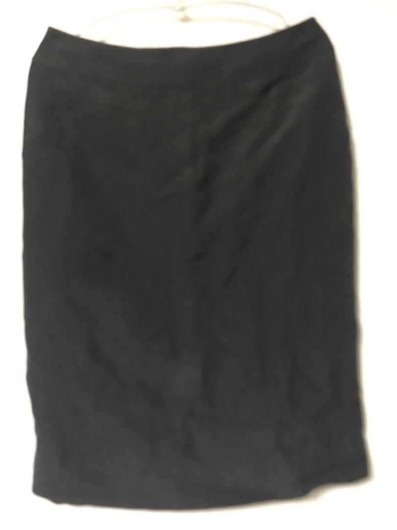 Max Mara 白タグ シルク混 スカート 42