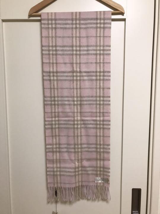 セール新作 BURBERRY バーバリー マフラー カシミア100% タグ付き未使用品 jqRup-m21193888896 低価新作