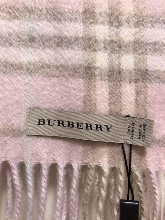 セール新作 BURBERRY バーバリー マフラー カシミア100% タグ付き未使用品 jqRup-m21193888896 低価新作
