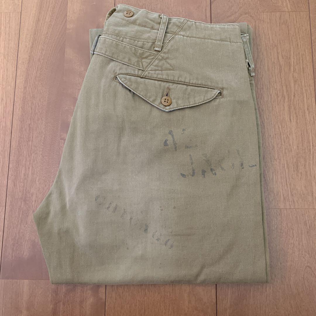 OLD JOE シンチバックUsed加工 トラウザー オールドジョー アンドコー