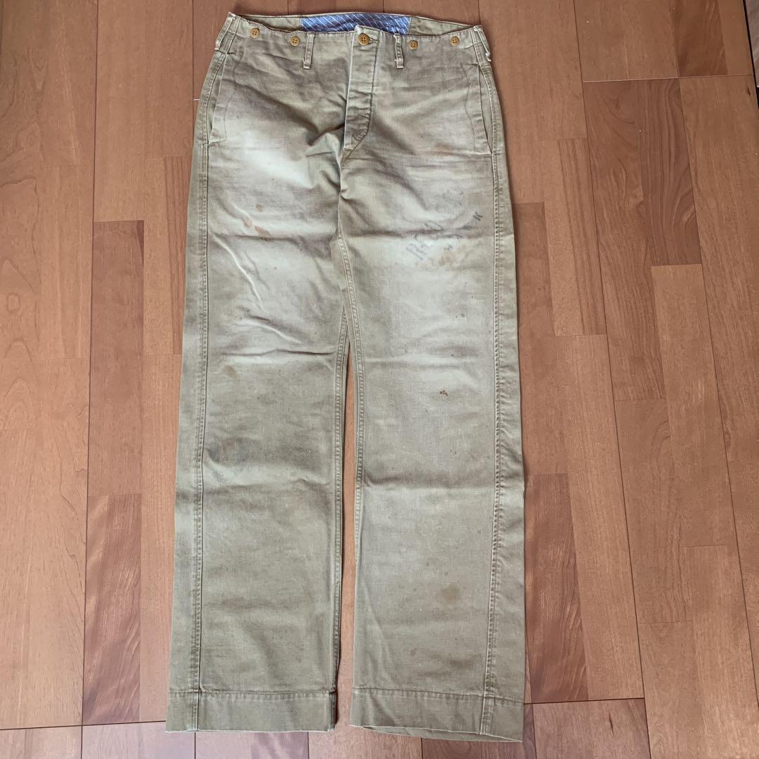 OLD JOE シンチバックUsed加工 トラウザー オールドジョー アンドコー