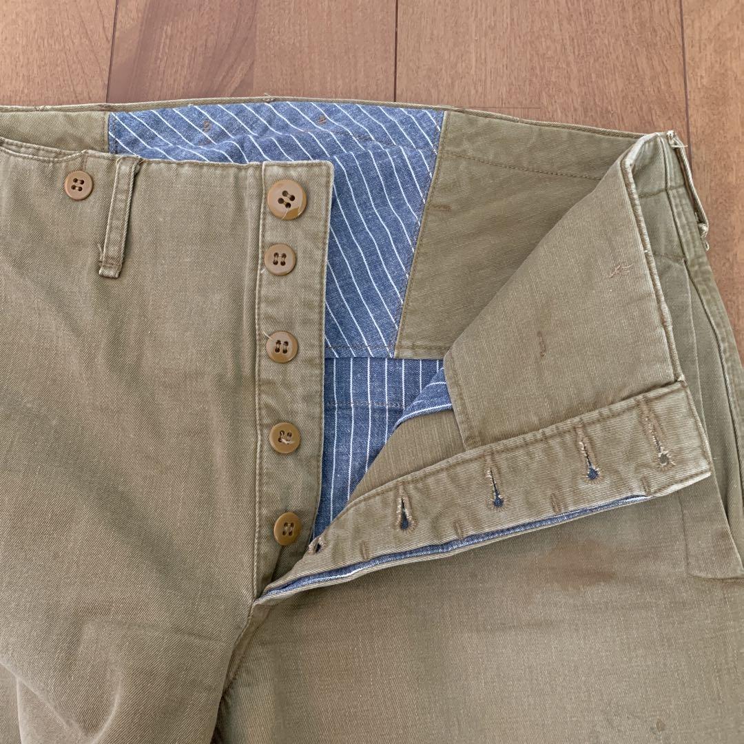 OLD JOE シンチバックUsed加工 トラウザー オールドジョー アンドコー