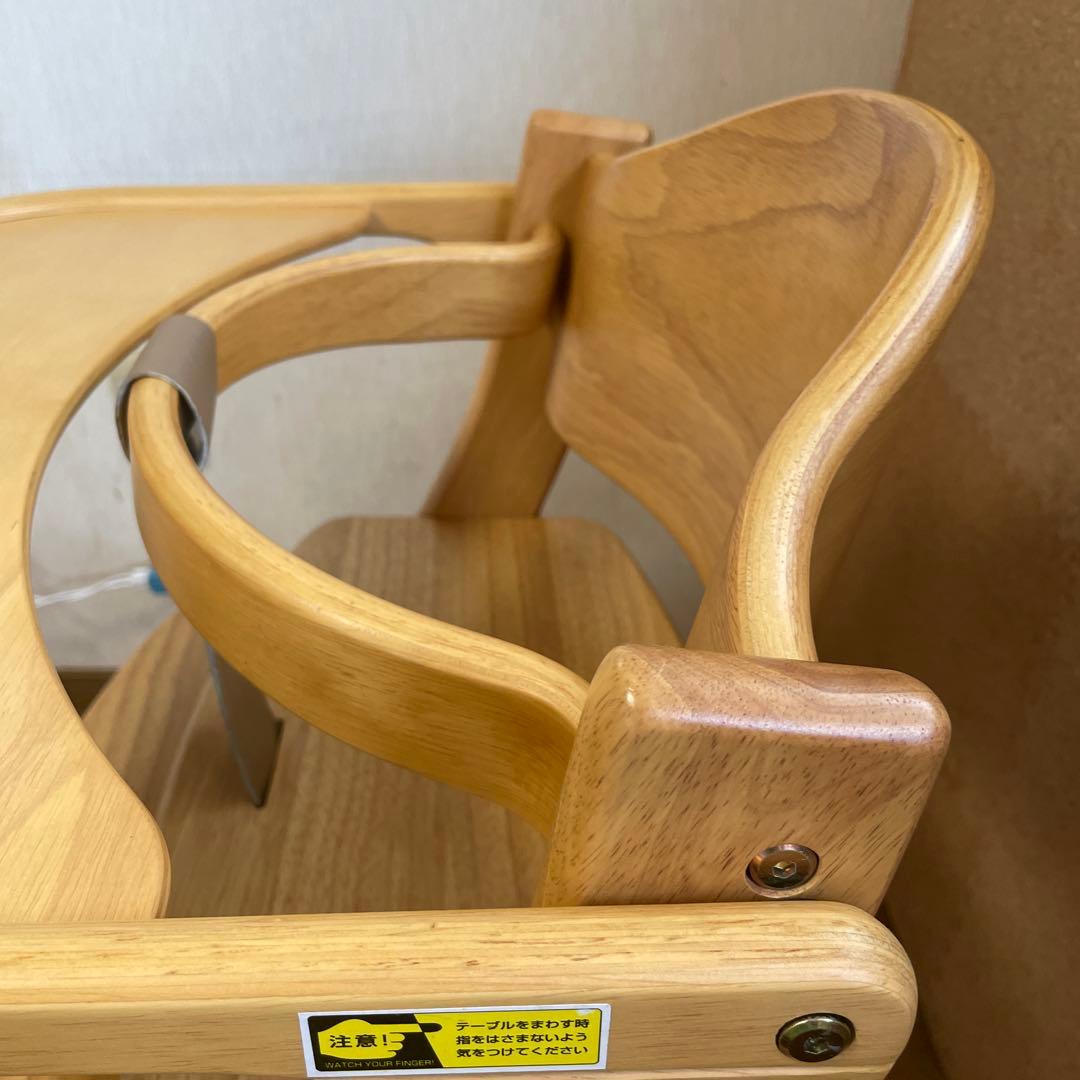 【短期間のみ使用】大和屋ベビーチェアー（箱・説明書付き）