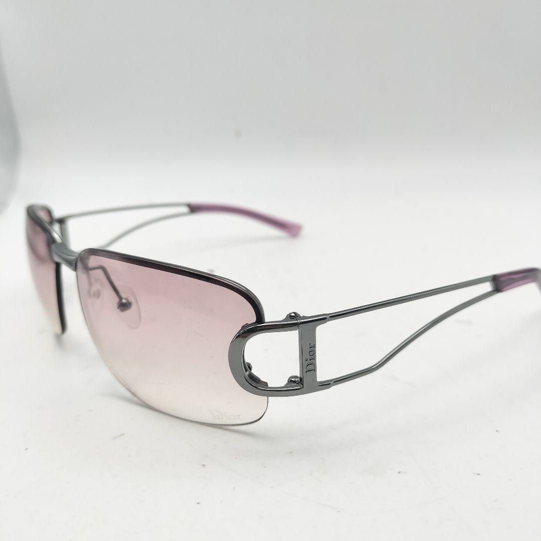 CHRISTIAN DIOR DIORLY 2/J1 YB7VZ 61mm Smoke Gray Half-Rim