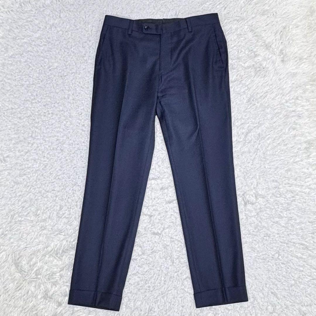 シップス ロロピアーナ シルク混 ビジネス スーツ セットアップ パンツ M