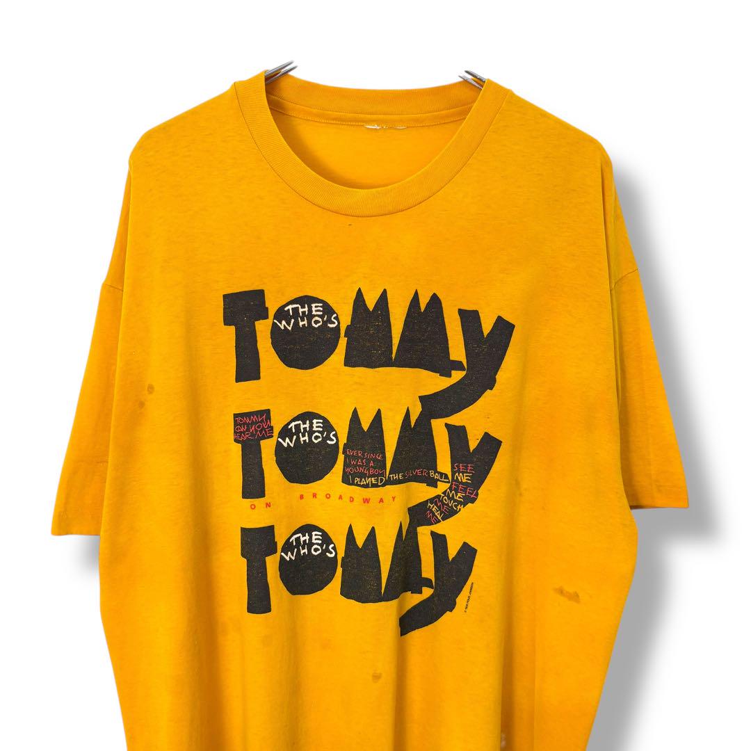 あいみょん着用 90's The Who  バンドTシャツ あいみょん 着用 90s The Who Tommy バンドTシャツ XL - メルカリ