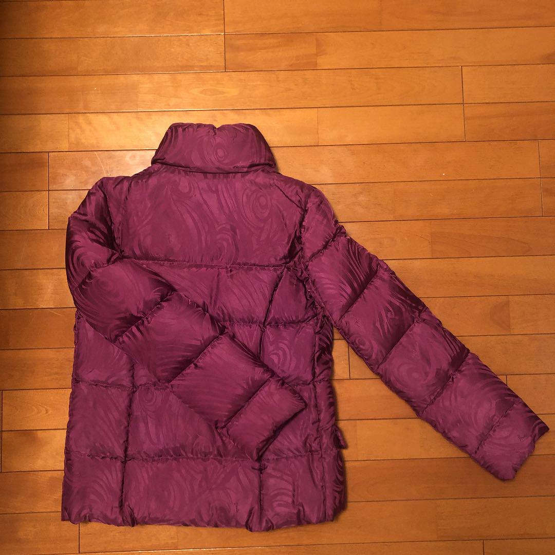 大人気セール EMILIO PUCCI ロゴ&エンブレム紫ダウンジャケット 36 dioIa-m21202391902 人気通販
