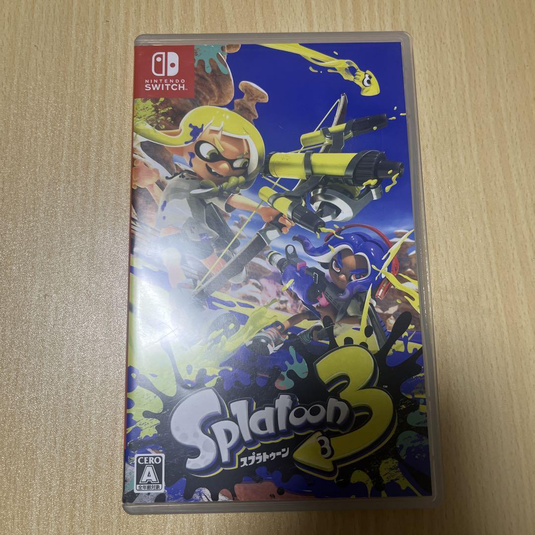 【橙】スプラトゥーン3 カセット　Switch