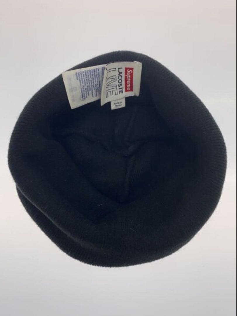 Supreme / Lacoste ビーニー ブラック Supreme / Lacoste ビーニー ブラック