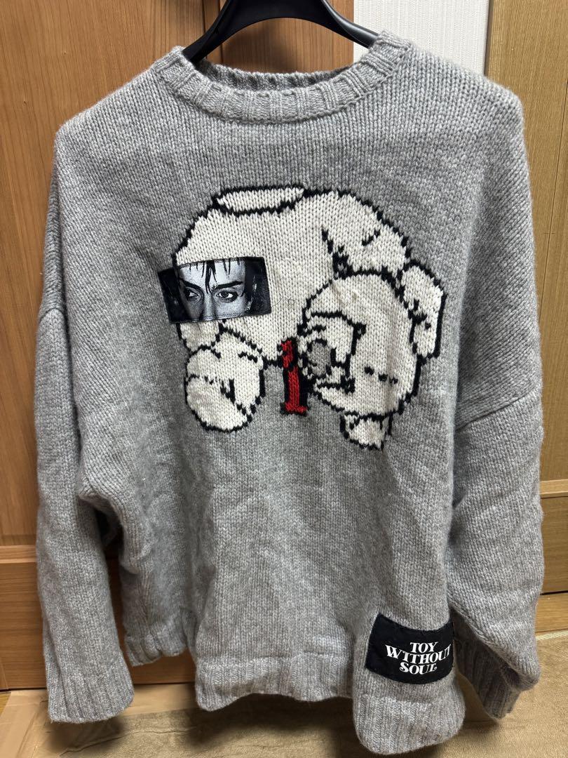 UNDERCOVER グレー　アンダーカバー ニット