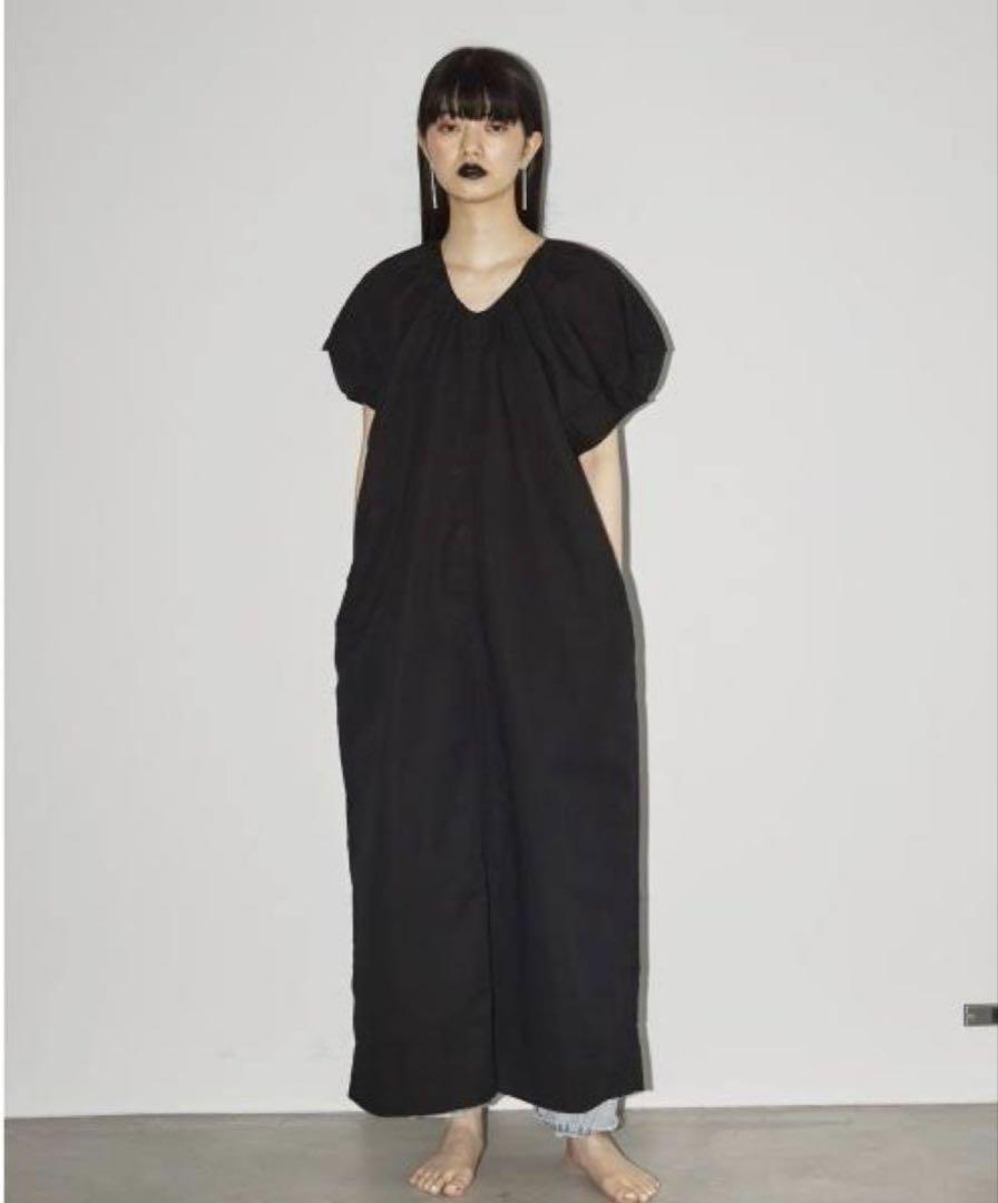 todayful Puff Sleeve Dress ブラック　36