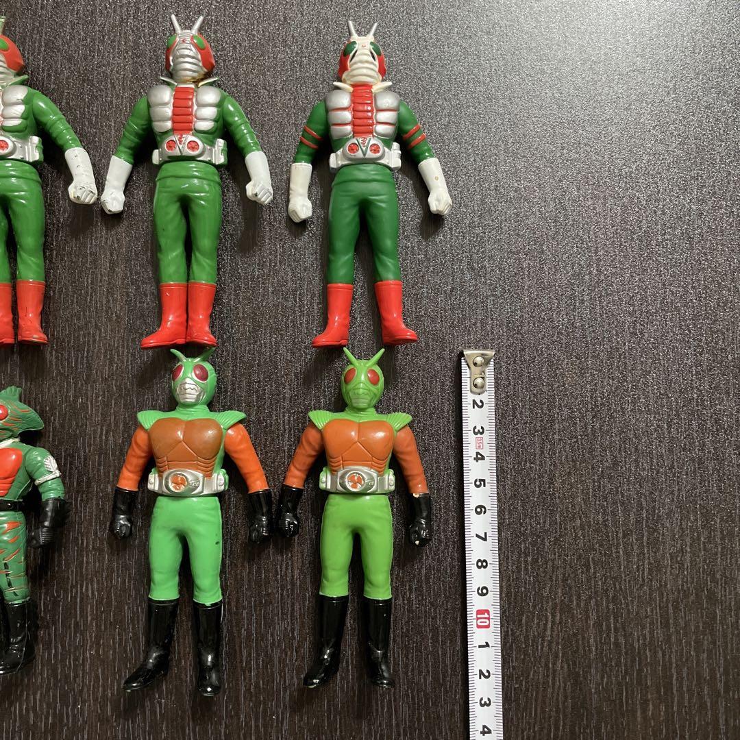 仮面ライダーソフビまとめ売り　昭和ライダー