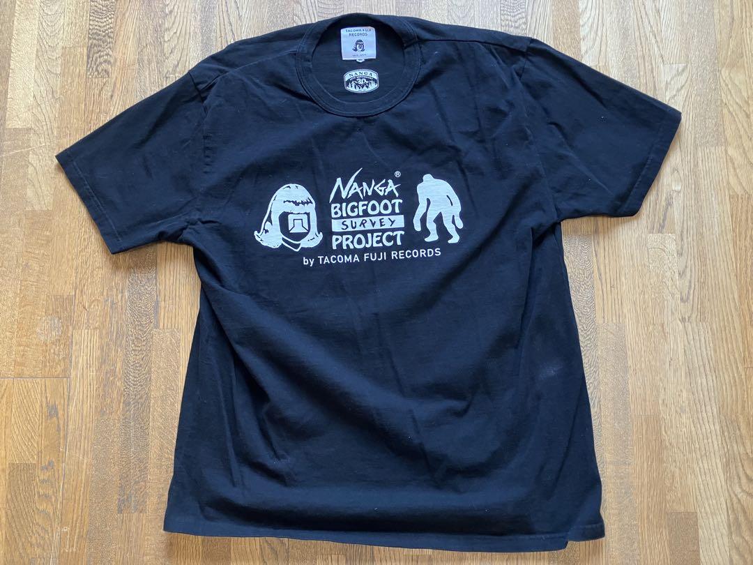 NANGA×TACOMA FUJI RECORDS LOGO TEE XL