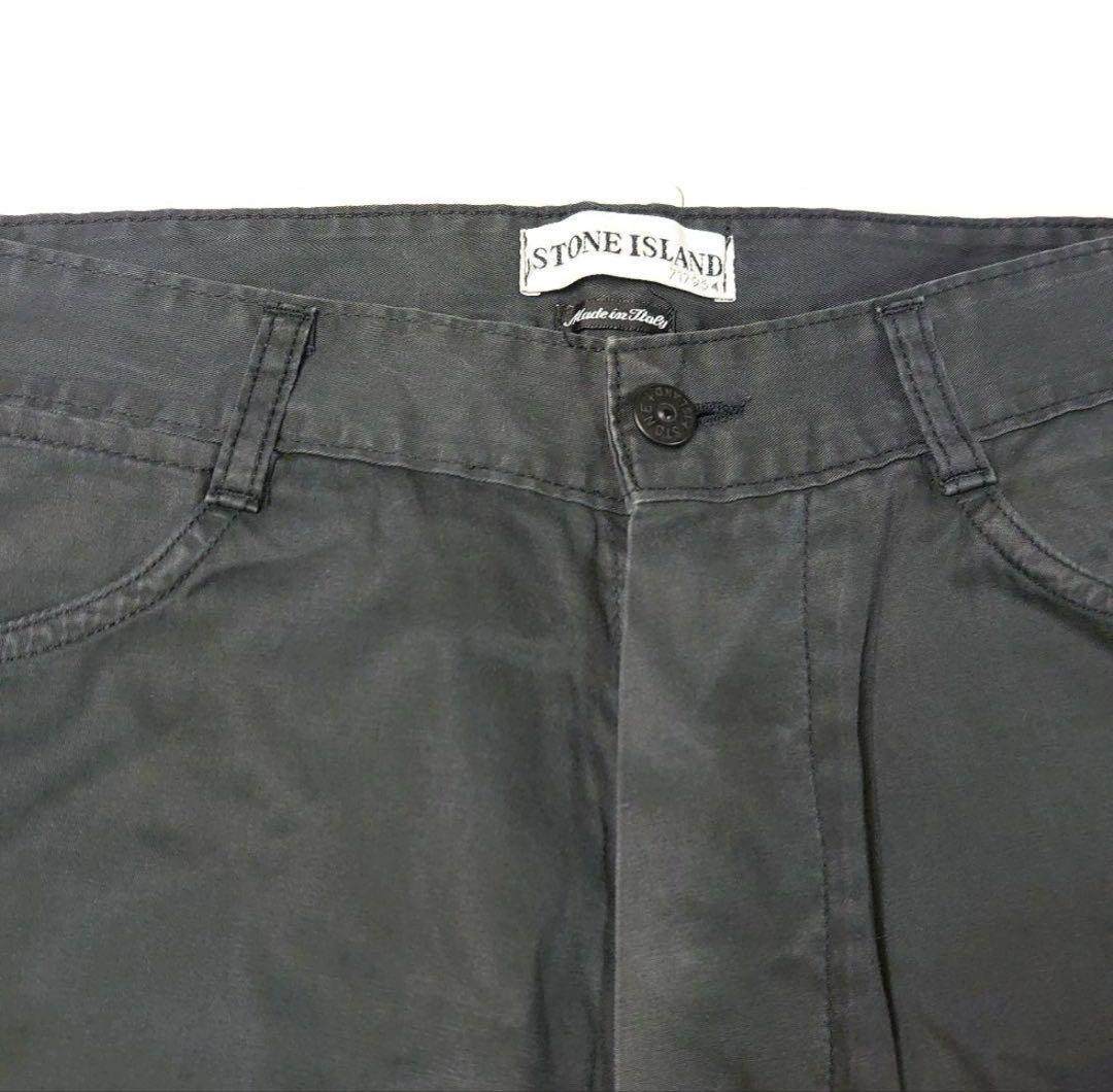 STONE ISLAND ブラックパンツ