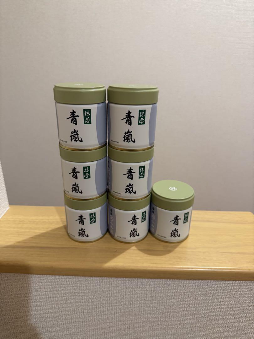 丸久小山園　抹茶　青嵐40g 7缶