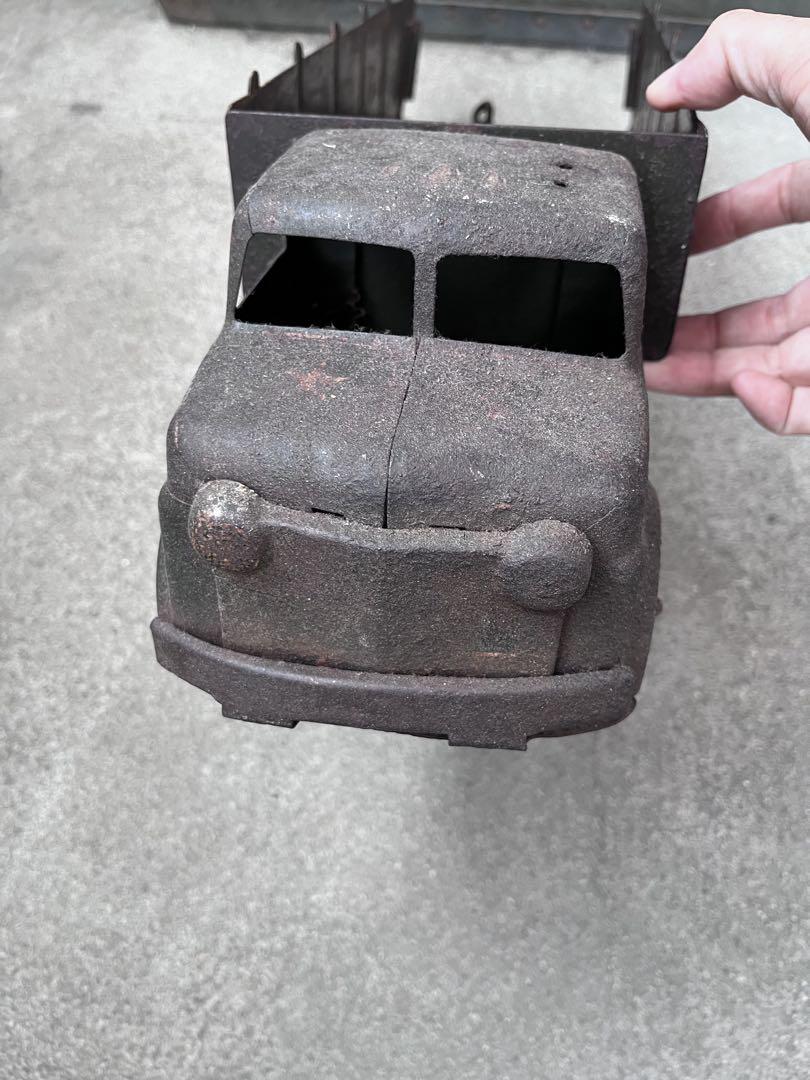 【antique】50'sミリタリー トイトラック TOY ブリキ