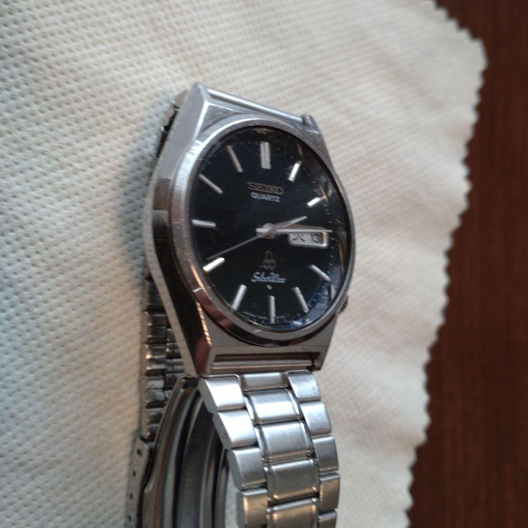 SEIKO SilverWave クォーツ腕時計　ブルー