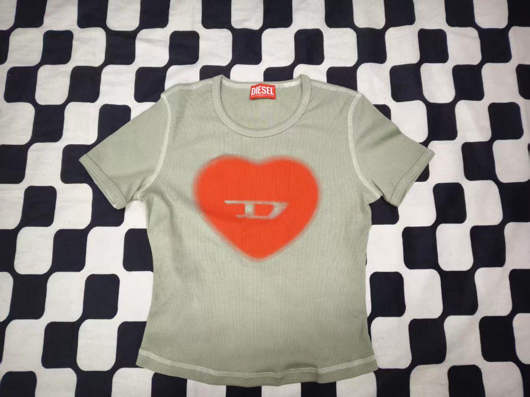 【関税込】★DIESEL★T-Ele ロゴ ストレッチ フィット Tシャツ 関税込】☆DIESEL☆T-Ele ロゴ ストレッチ フィット Tシャツ