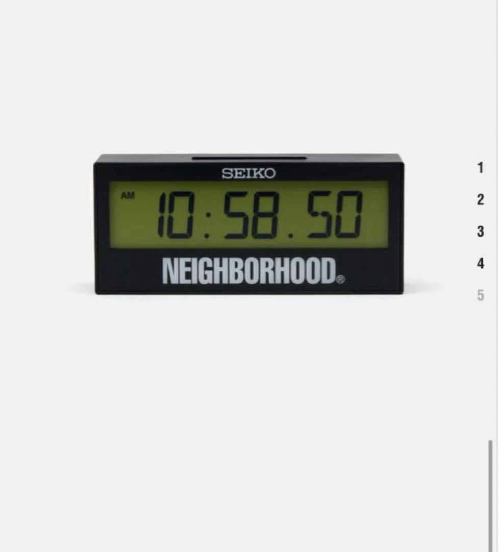 NEIGHBORHOOD SEIKO ミニ SPORTS TIMER CLOCK