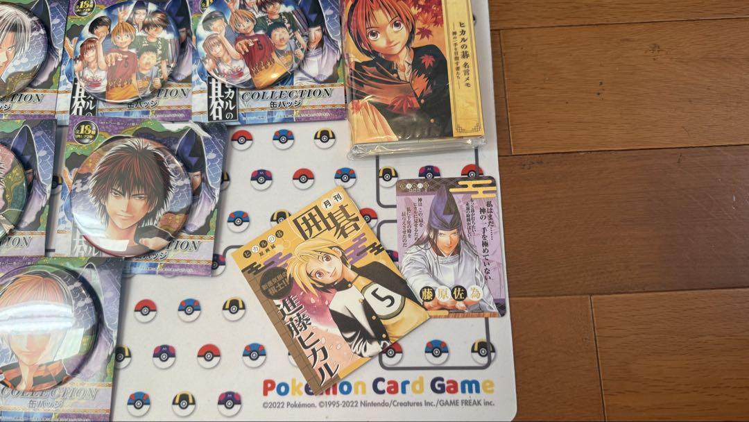 ヒカルの碁展 小畑健展 原画缶バッジ 非売品東京会場限定特典