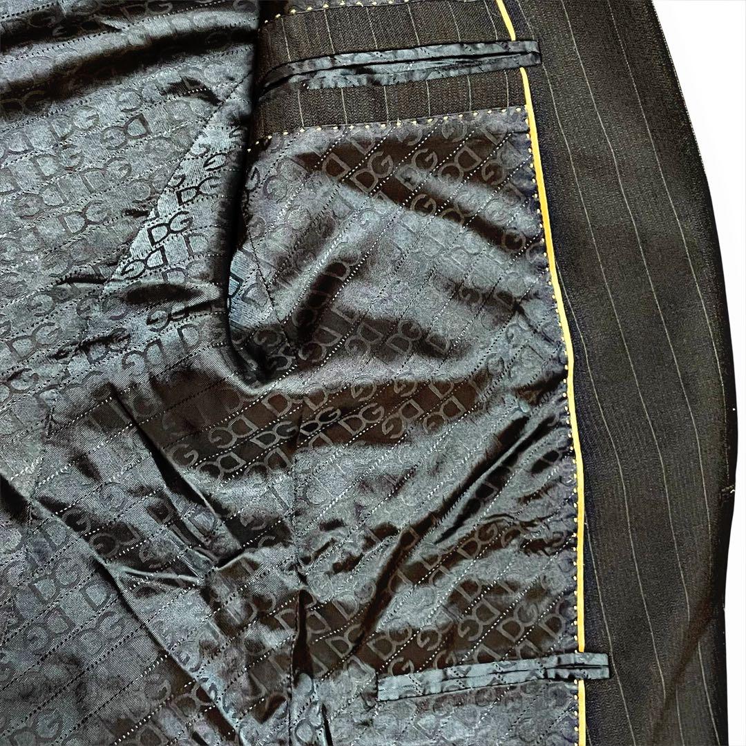 DOLCE & GABBANA ストライプ ビジネススーツ