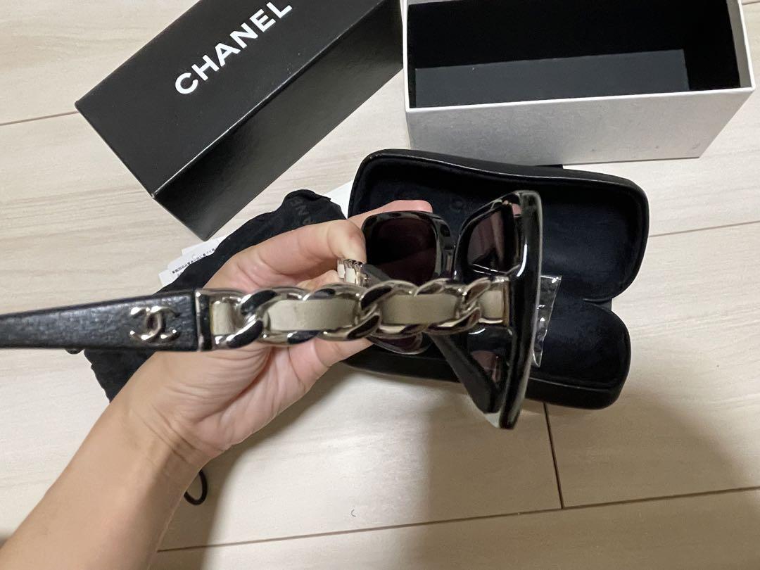 CHANEL ブラック サングラス 付属品あり
