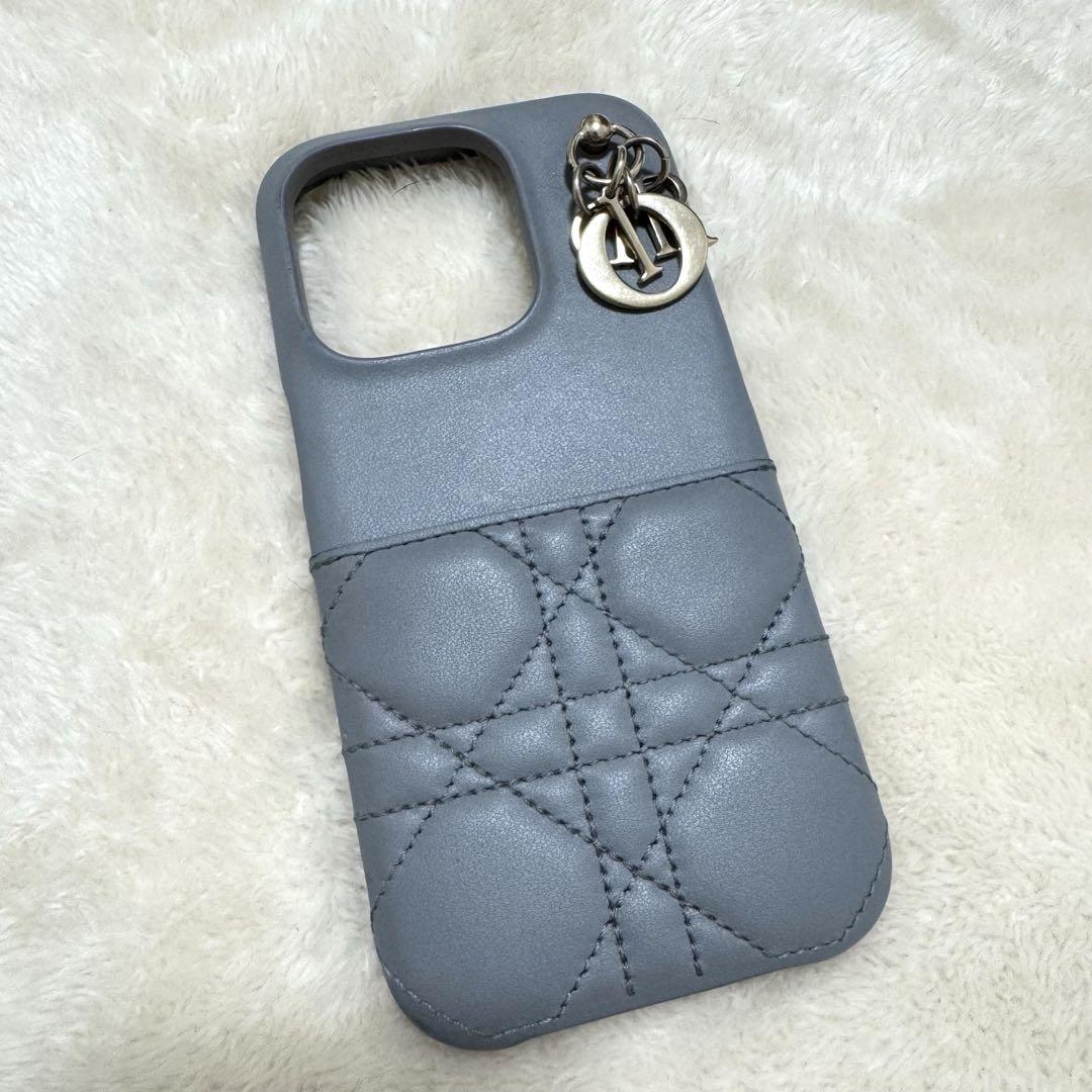 DIOR ディオール　iPhone 13Pro スマホケース　グレー