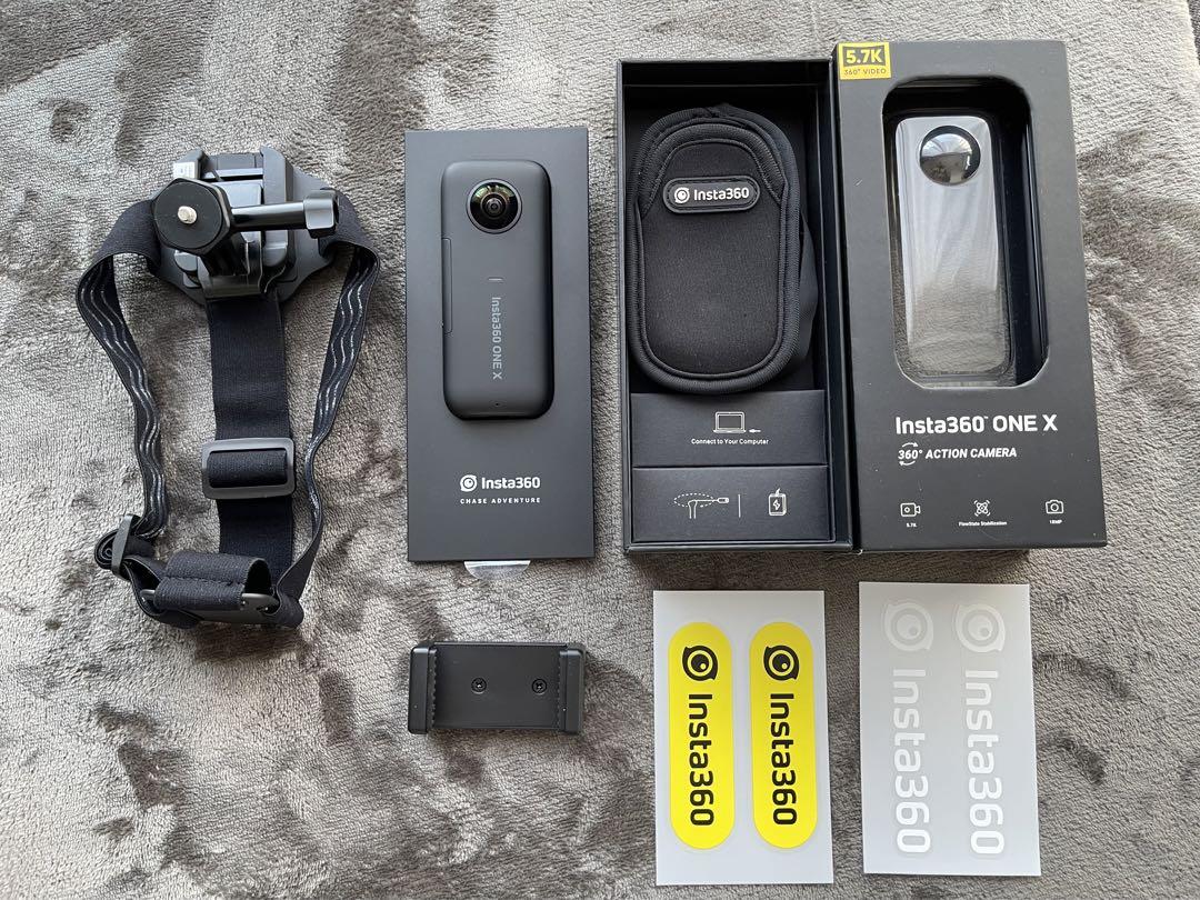 【セット】Insta360 ONE X 360 128GB ヘッドアクセサリー