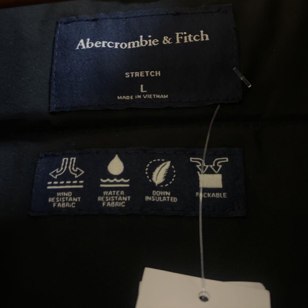 【新品】アバクロンビー&フィッチ メンズ ダウンベスト