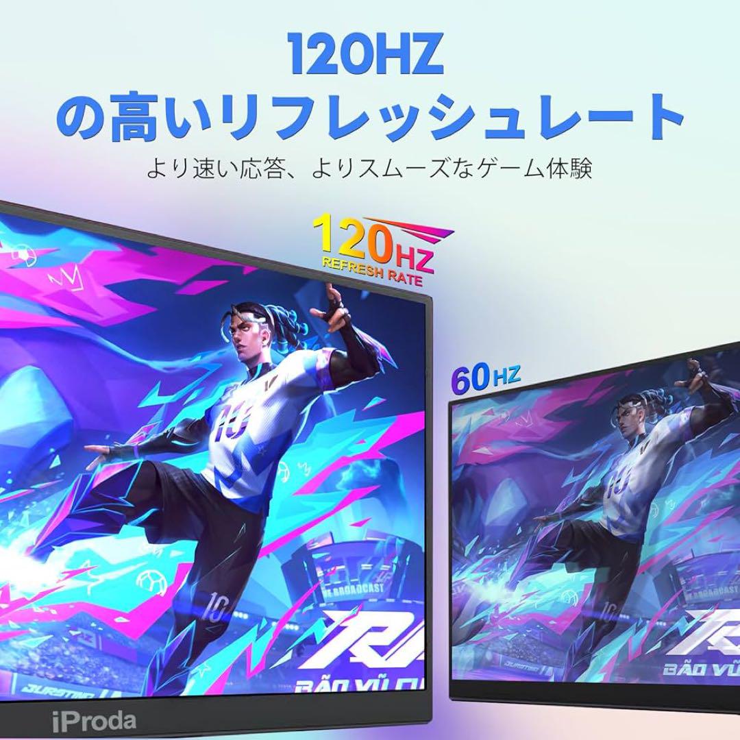 iProda 18.5インチポータブルモニターモバイルモニターディスプレイ