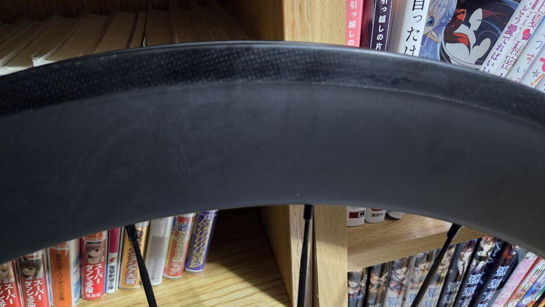美品)CSC カーボンホイール700C リム60mmリアのみ