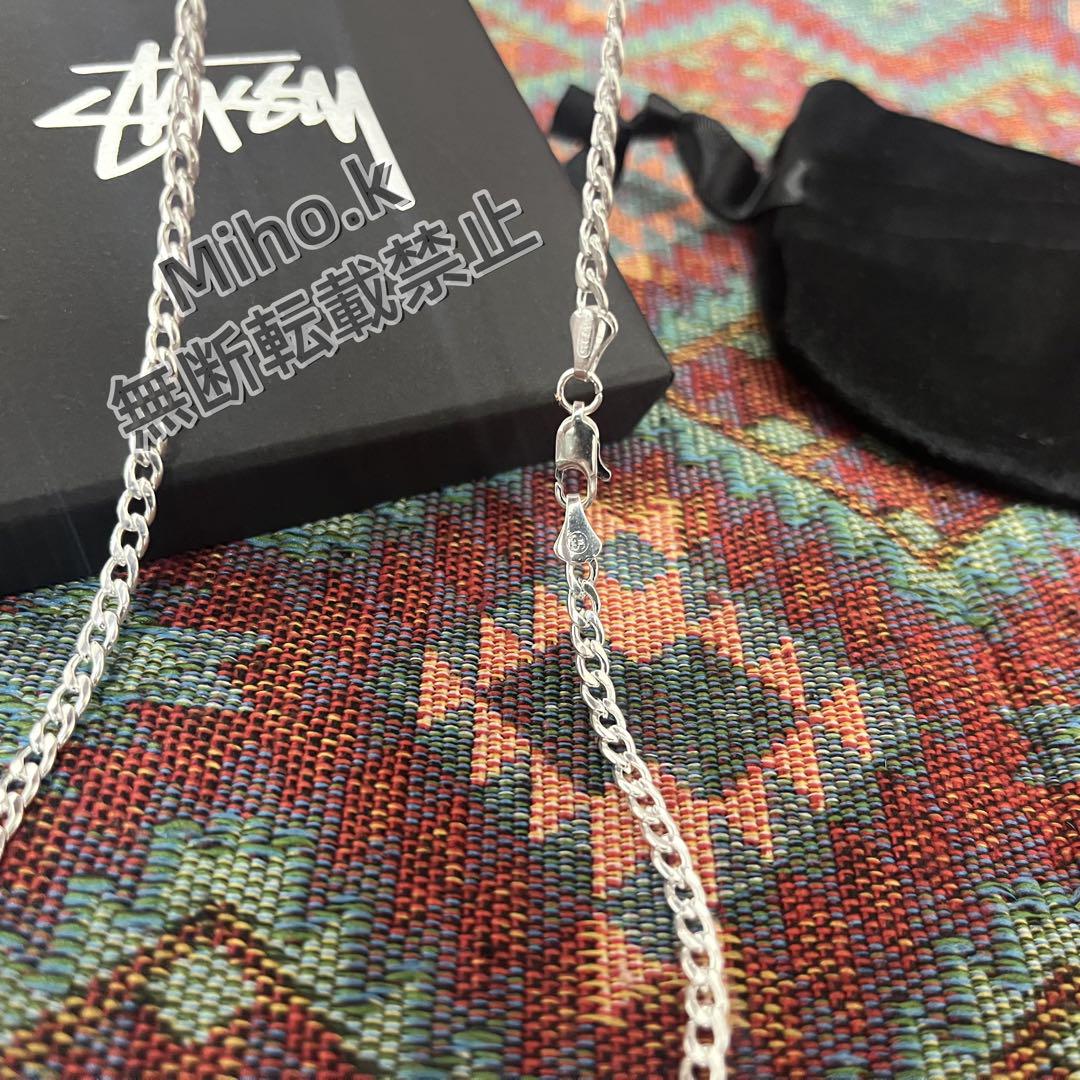 STUSSY SWIRLY S CHAIN STERLING ネックレス