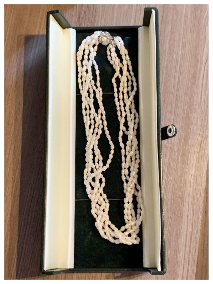 けます∕ 美品 お出掛けの際に 淡水真珠 6連ネックレス yNYkU-m21237777569 華やかで上品 パーティーや婚活 ☧られず